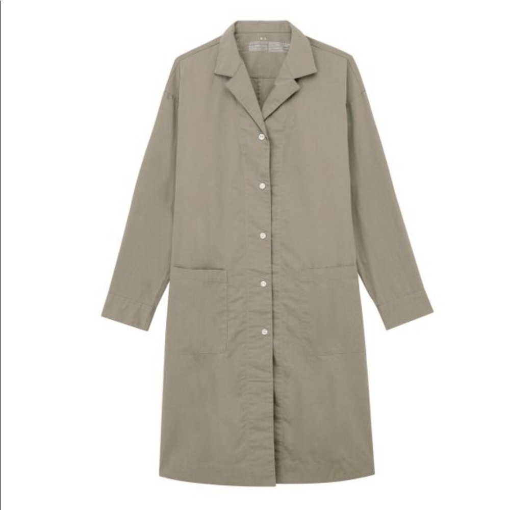 MUJI Organic Cotton Chester Coat